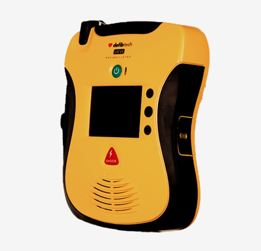 Lifeline VIEW AED Angled