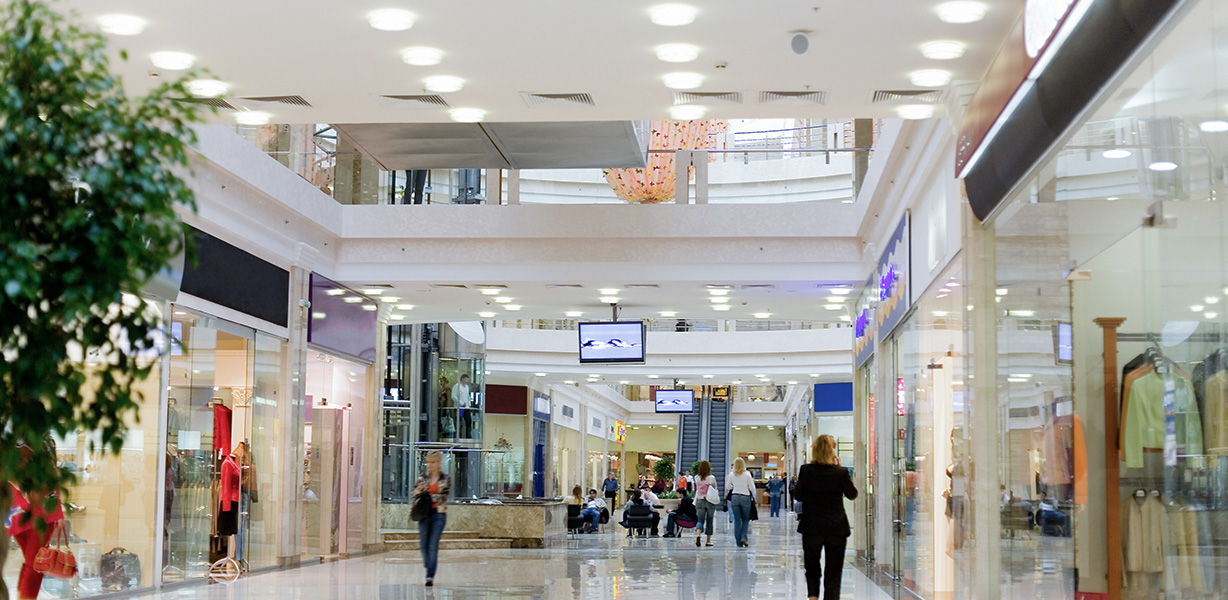 shopping mall interior