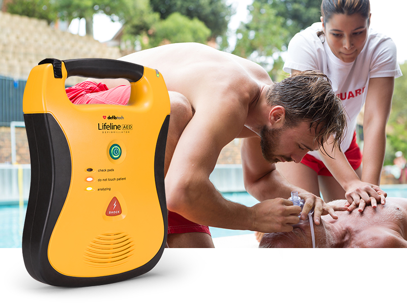 AED used on wet victim