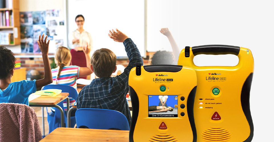 Equip Your Schools with Lifesaving Lifeline AEDs Today!